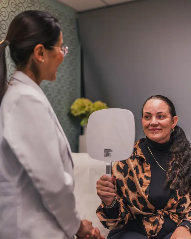 Radiofrequency skin tightening treatment